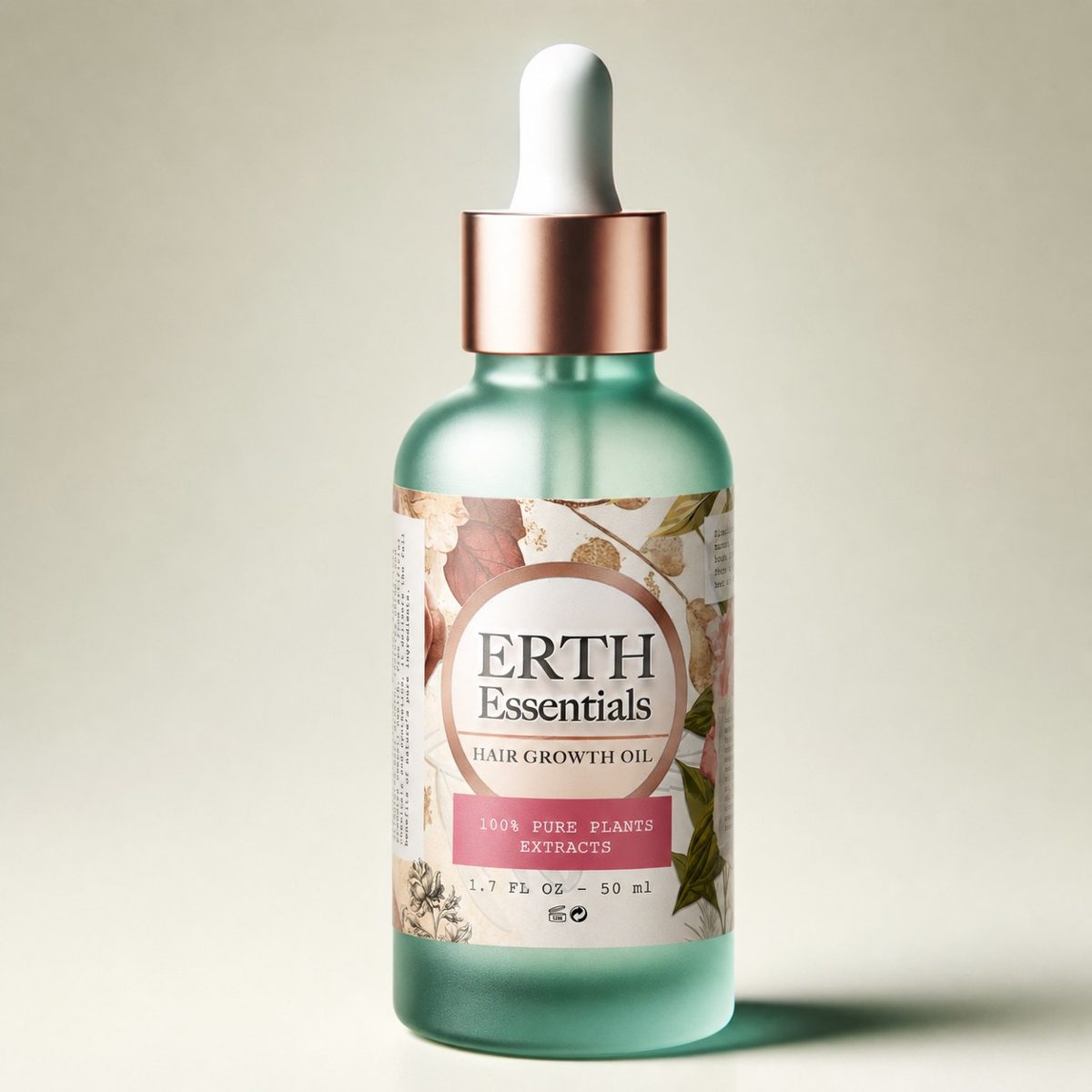 ERTH Essentials Hair Growth Oil bottle